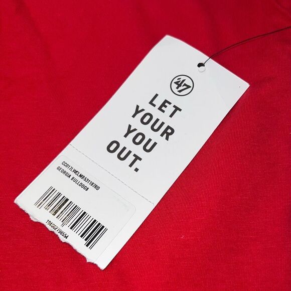 47 Georgia Bulldogs Red Long Sleeve T-Shirt‎ New! - Size Small - Picture 5 of 11